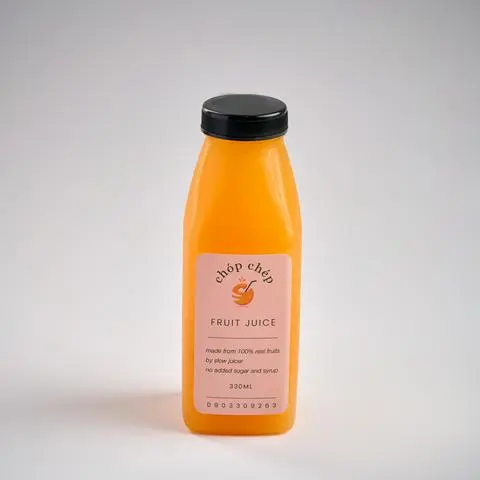 Hình ảnh Nước ép Cam (Chai 330ml)