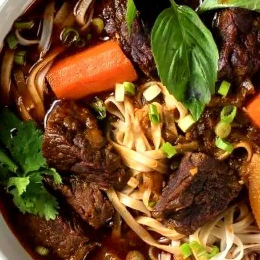 Hình ảnh Hủ Tiếu Mềm Bò Kho Lớn(nhiều thịt)