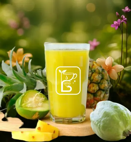 Hình ảnh Ép thơm - ổi - cóc
