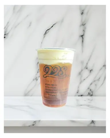 Hình ảnh Trà vải macchiato