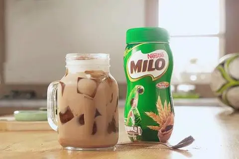 Hình ảnh Milo cà phê sữa
