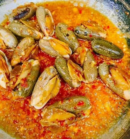 Hình ảnh Ốc đũa xào sate/ rang me/ bơ bắp