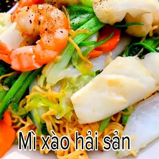 Hình ảnh Mì xào hải sản