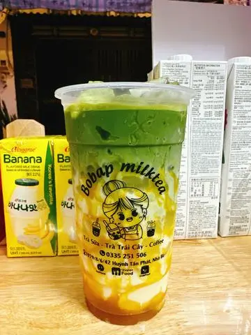 Hình ảnh Matcha sữa chuối 