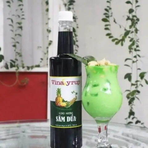 Hình ảnh Trà Sâm Dứa Đóng Chai 330ml