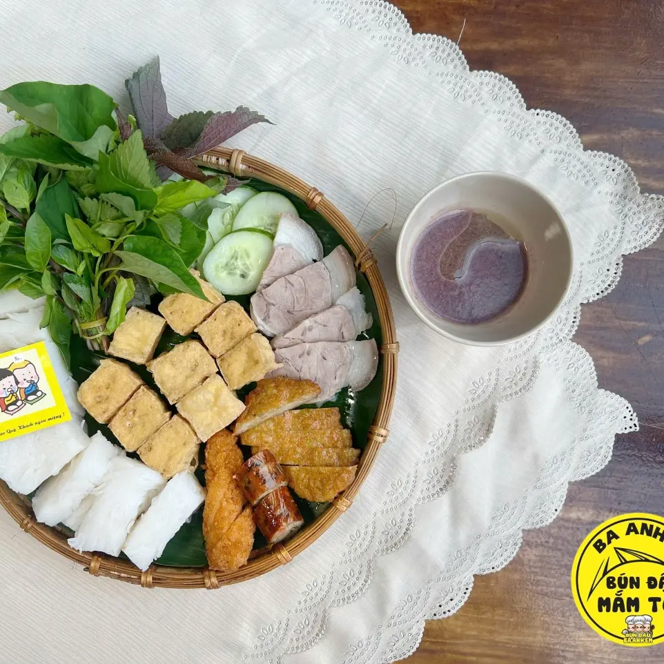 Hình ảnh Bún đậu thập cẩm