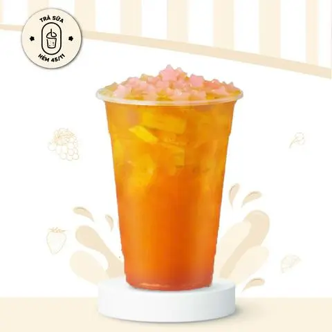 Hình ảnh Trà Mít Hạt Chia Hí Ha Hí Hửng