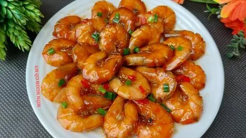 Hình ảnh Cơm tôm rang mặn ngọt