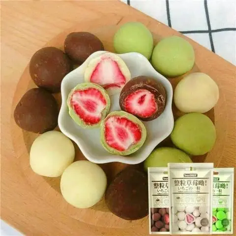 Hình ảnh •Sôcôla Bọc Dâu Tây-1 Gói 60G