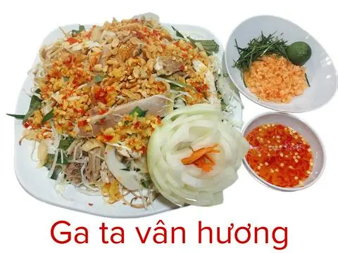 Hình ảnh Gà chặt trộn mắm gừng