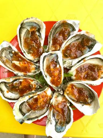 Hình ảnh 5 con Hàu nướng sốt Thái