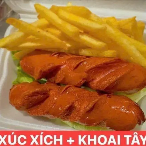 Hình ảnh khoai tây xúc xích 