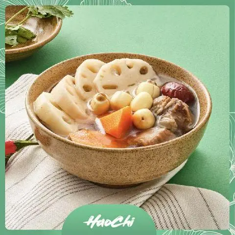 Hình ảnh H55 Canh củ sen sườn non