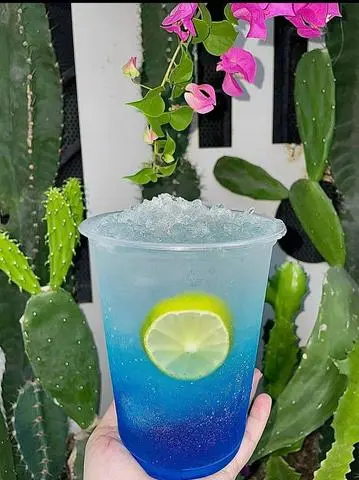 Hình ảnh Soda Biển Xanh + Kèm Thạch 