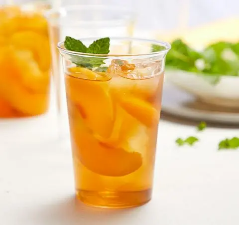 Hình ảnh Trà Đào(Có miếng Đào)