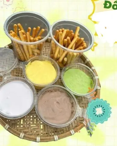 Hình ảnh Bánh que sốt kem