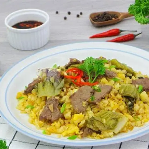 Hình ảnh Cơm Rang Dưa Bò
