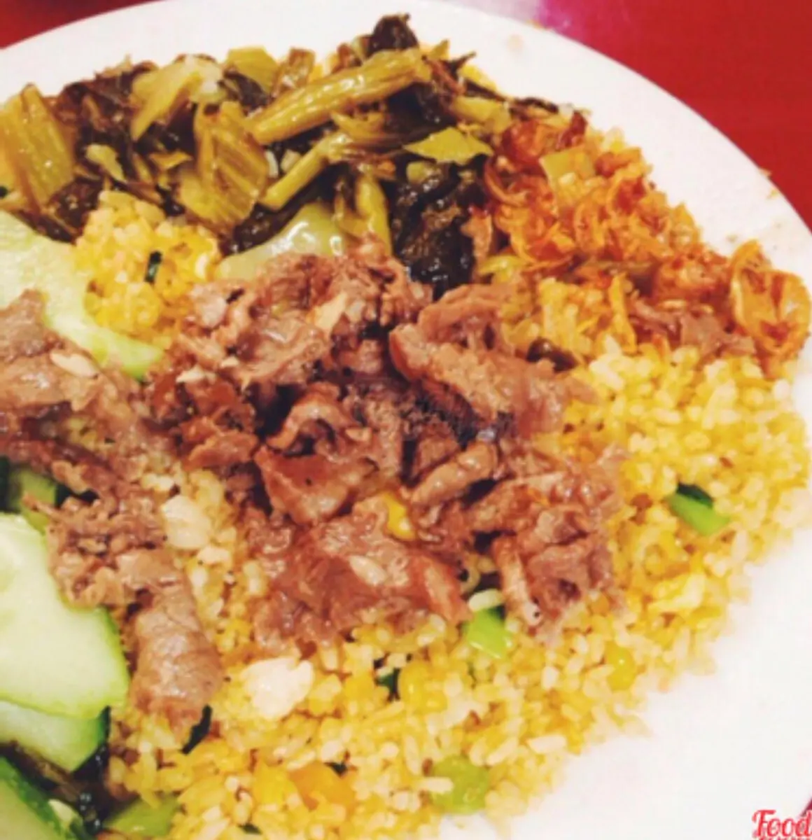Hình ảnh Cơm Chiên Dưa Bò