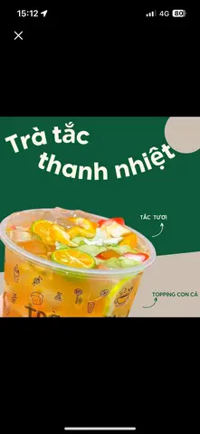 Hình ảnh Trà tắc thanh nhiệt