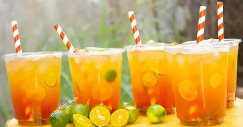Hình ảnh Trà Tắc - Ly Khổng Lồ