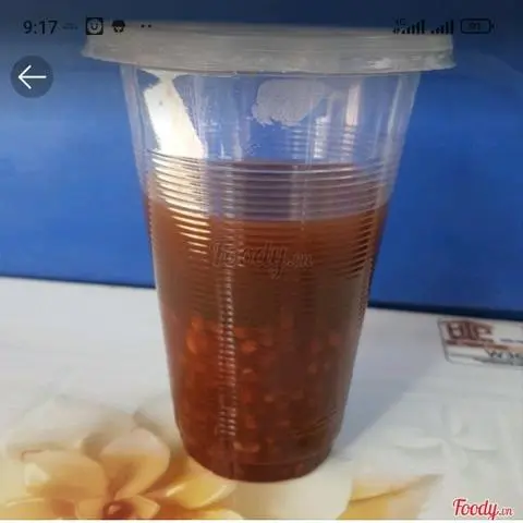Hình ảnh chè đậu đỏ ly lớn 
