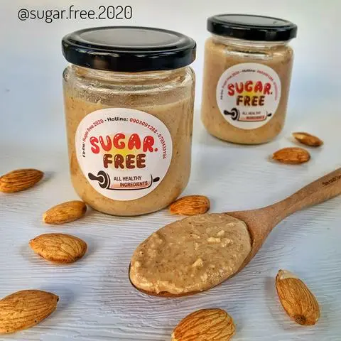Hình ảnh Bơ hạnh nhân không đường
