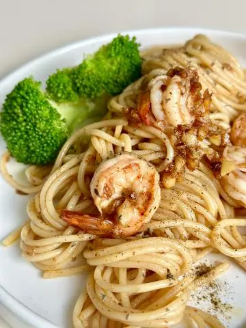 Hình ảnh Spaghetti tôm bơ tỏi