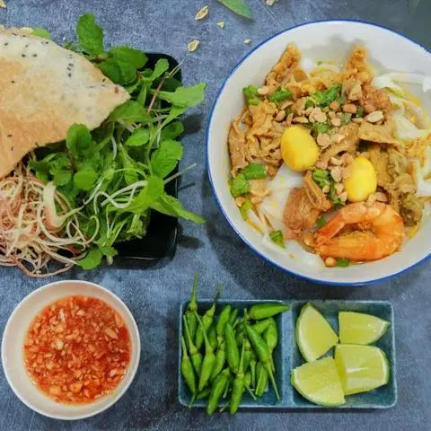 Hình ảnh Mì Quảng Tôm Thịt Trứng