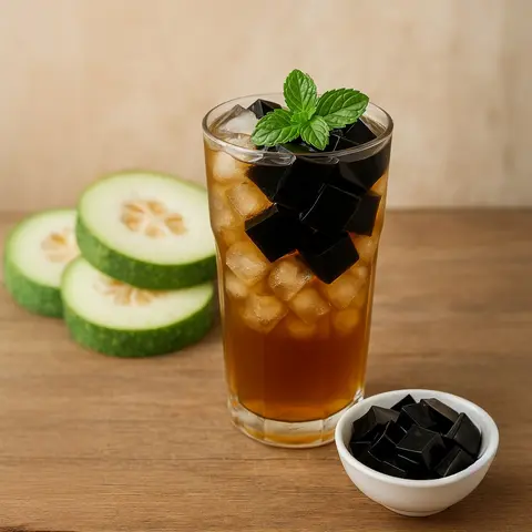 Hình ảnh Trà Bí Đao Sương Sáo