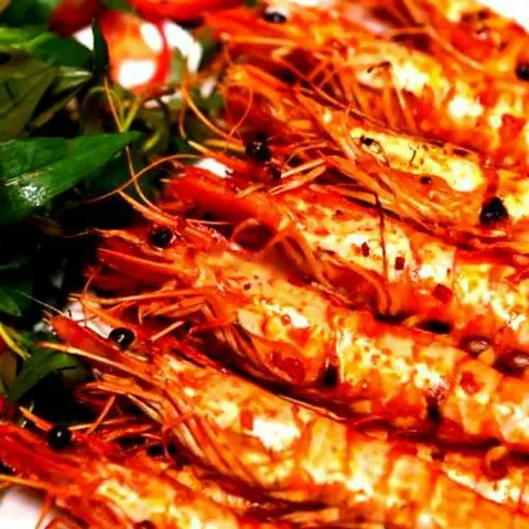 Hình ảnh Tôm nướng muối ớt