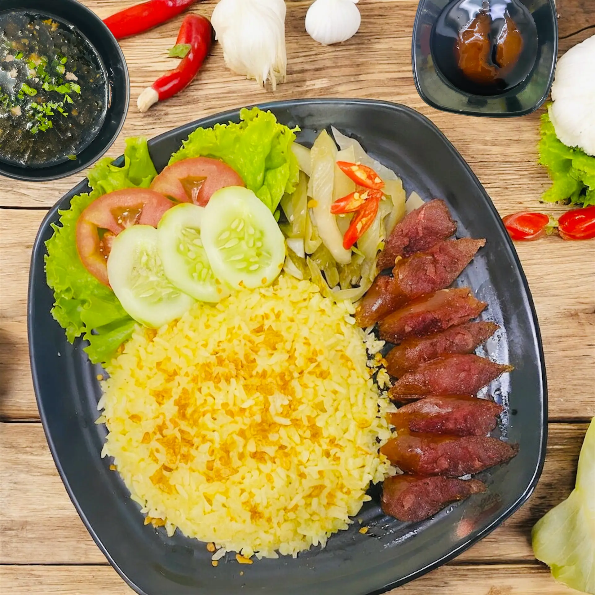 Hình ảnh Cơm Chiên Lạp Xưởng