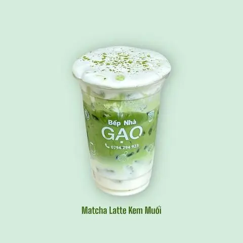 Hình ảnh Matcha Latte Kem Muối