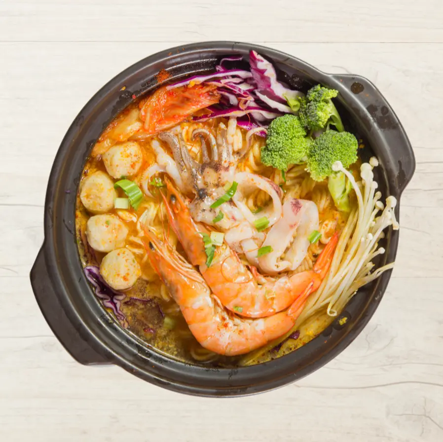 Hình ảnh Mì Kim Chi Hải Sản