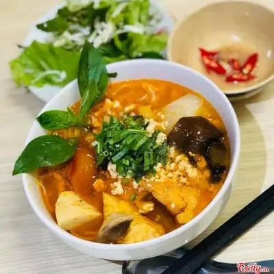 Hình ảnh COMBO 3 Bún Riêu Chay + 1 Fanta Cam