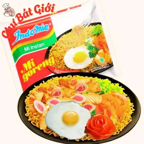Hình ảnh Mì trộn chả mực xoắn ốc + Trứng