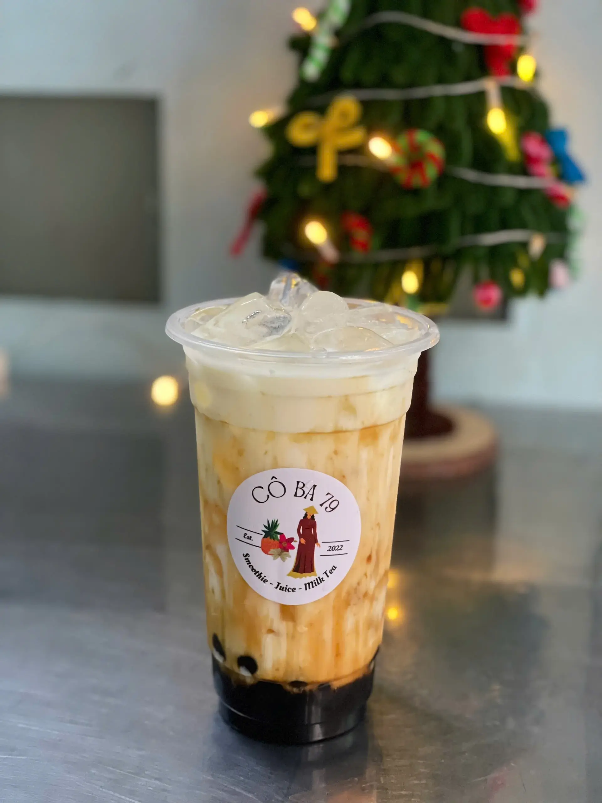 Hình ảnh Sữa Tươi Trân Châu Đường Đen