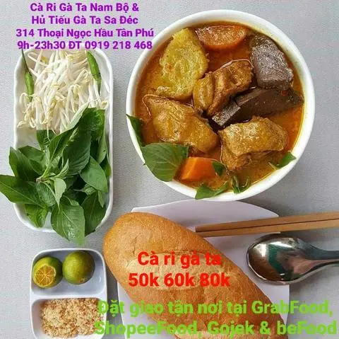 Hình ảnh Cà ri gà ta - 2 người ăn nhẹ