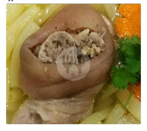Hình ảnh Nui thịt heo - giò heo