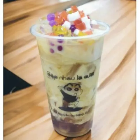 Hình ảnh Hồng trà sữa tươi