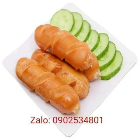 Hình ảnh Xúc xích chay chiên P 3caay