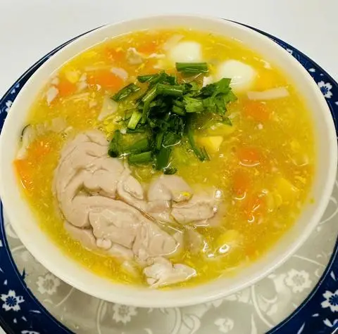Hình ảnh Súp cua lớn + óc heo