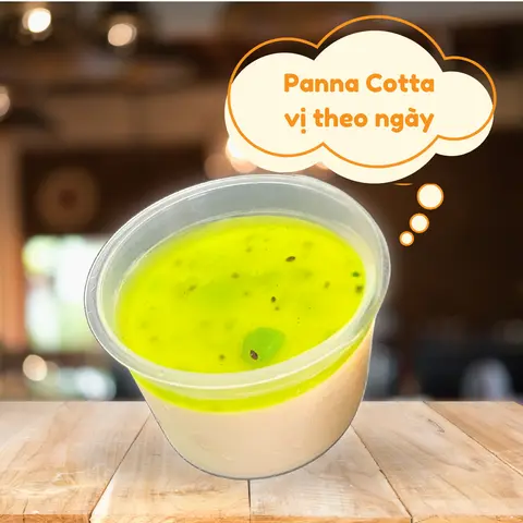 Hình ảnh Panna Cotta trái cây theo ngày