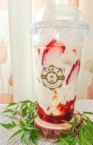 Hình ảnh Dâu Tây Thi  xinh đẹp Latte (Dâu tây Latte)