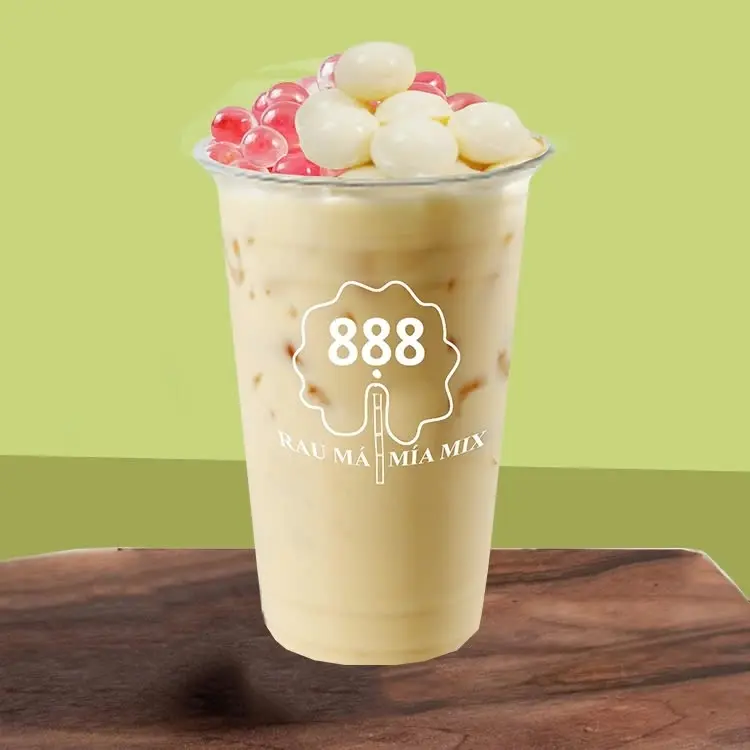 Hình ảnh OLong Lài Sữa . Phô Mai Dẻo . Thạch Nổ Củ Năng . Cheese Ball