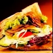 Hình ảnh combo 2 kebab kèm hai trà bí đao hạt é mat lạnh 