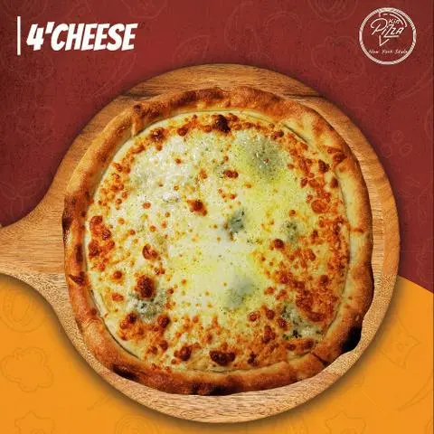 Hình ảnh 4'Cheese Pizza Kích Cỡ 34Cm