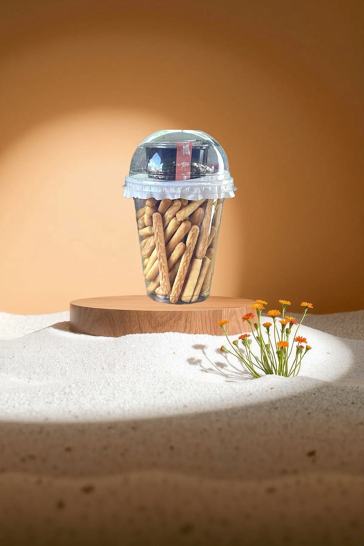 Hình ảnh Bánh Que Chấm Sốt Socola