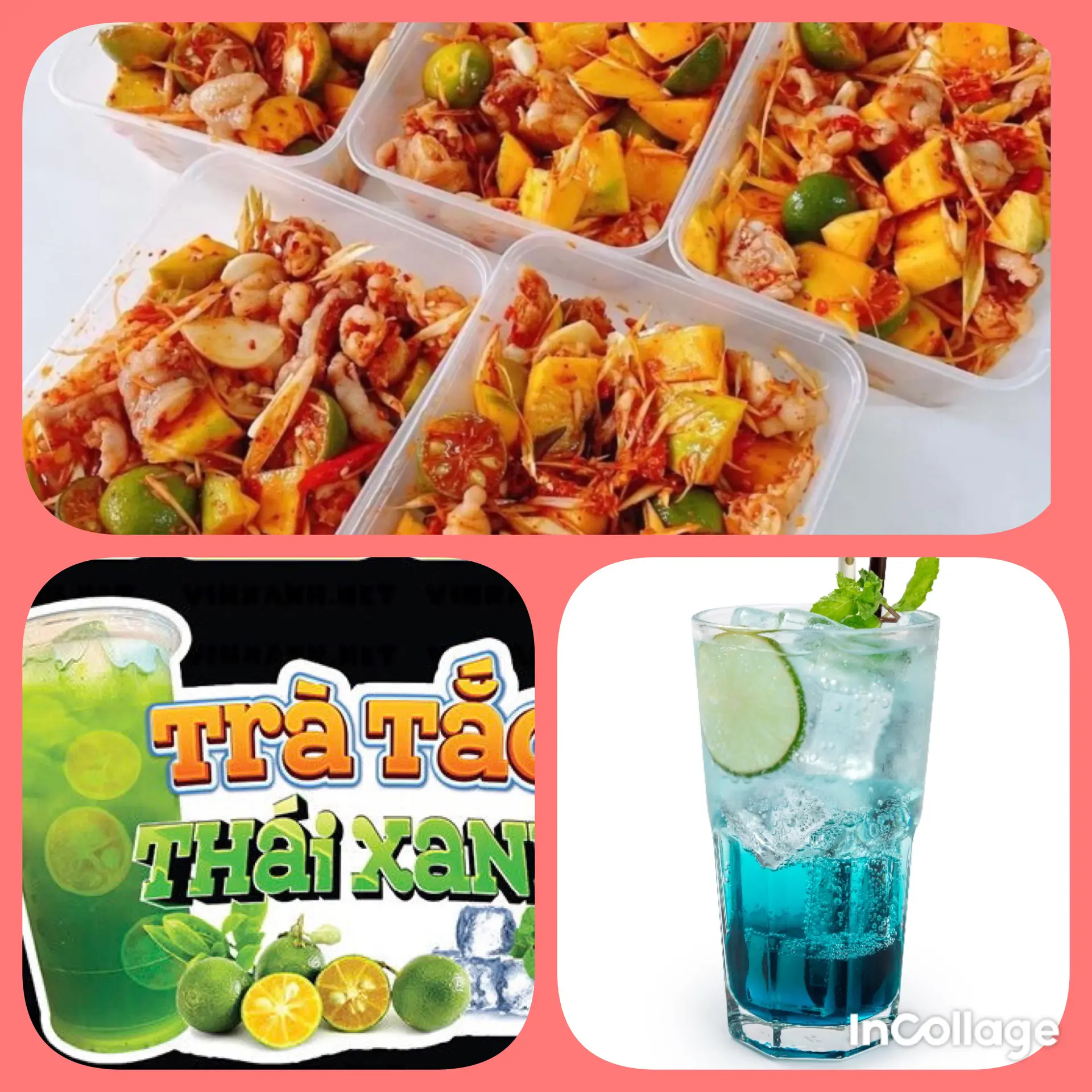 Hình ảnh Chân gà sốt thái (nhỏ)+1Ly trà tắc hoặc tắc thái