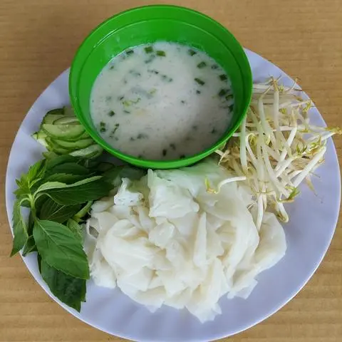 Hình ảnh Bánh Ướt Nước Cốt Dừa