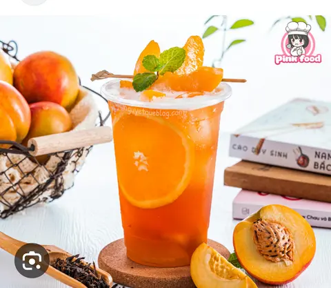 Hình ảnh Trà Đào Cam Sả